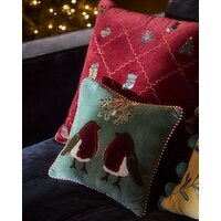 Carolyn Donnelly Eclectic Robin Cushion Green 