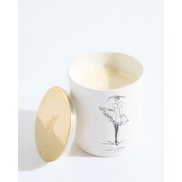 Paul Costelloe Living Ceramic Lady Candle White 