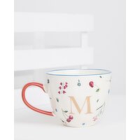 Carolyn Donnelly Eclectic Flower Alphabet Mug M