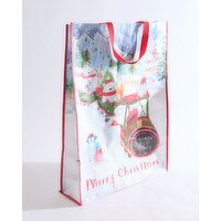 XL Santa In Train Gift Bag Multi Xl