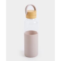 Glass Bottle - 500ml Taupe
