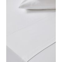 Egyptian Cotton Flat Sheet - Double White Double