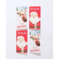 Christmas Money Wallets - Pack Of 4 Multi 