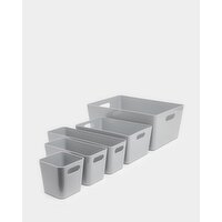 Studio Storage Container With Handles Grey Xxs