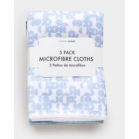 Microfibre Cloths - Pack Of 5 Blue