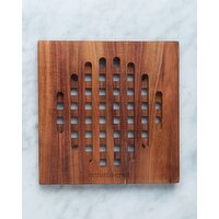 Helen James Considered Wooden Trivet Wood