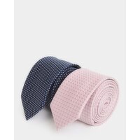 Slim Ties - Pack Of 2 Pink