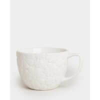 Flower Embossed Cup Cream