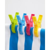 Beach Clips (Pack Of 4) Multi