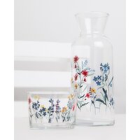 Carolyn Donnelly Eclectic Glass And Carafe Clear 