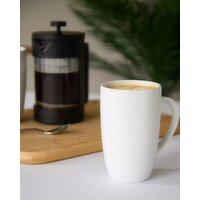 Simply White Latte Mug White