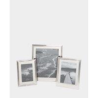 Bevelled Frame Silver 8in X 10in