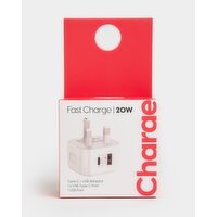 Usb-C Fast Charge Plug White