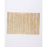 Rectangle Laser Cut Placemat Gold 