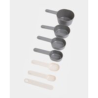 Measuring Cup And Spoon Set Slate 