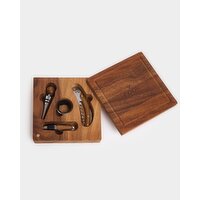 Neven Maguire Wooden Wine Set Wood 