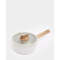 Cook Healthy 20cm Ceramic Saucepan Stone