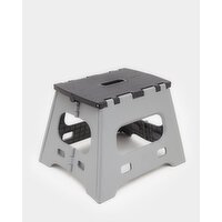 Foldable Foot Stool Black 