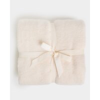 Boucle Knit Throw Natural 