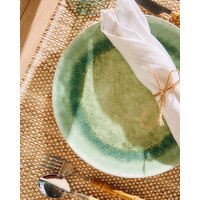 Reactive Dinner Plate Green 