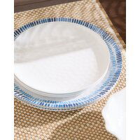 Hammered White Side Plate White
