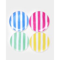 Colourful Plates - Pack Of 4 Multi