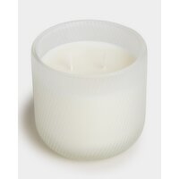 Aromatic Musk Swirl Candle White