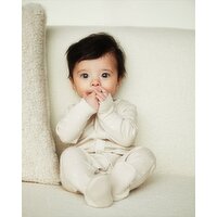 Baby Sleepsuit - Pack Of 3 Taupe 3-6 Mths