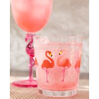 Flamingo Tumbler Clear