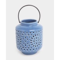 Ceramic Lantern Blue 