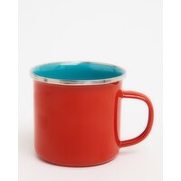Enamel Mug Coral 