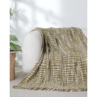Space Dye Throw Green 