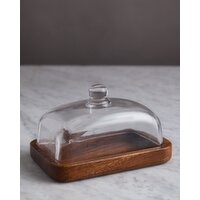 Helen James Considered Butter Dish Wood