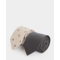 Regular Ties - Pack Of 2 Gold