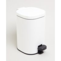 Pedal Bin - 3L White