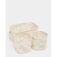 Pop Up Basket - Pack Of 3 Natural 