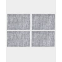   Woven Placemats (Set Of 4) Grey 