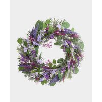 Garden Lavender Wreath Purple 