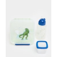 Lunchbox And Bottle Set Sage 