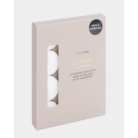 Vanilla & Tonka Scented Tealights - Pack Of 12 Cream 