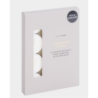 Cotton & Jasmine Scented Tealights - Pack Of 12 Grey