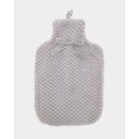 Fleece Hot Water Bottle Dove-Grey