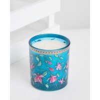 Carolyn Donnelly Eclectic Sandalwood & Neroli Decal Candle Blue