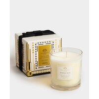 Paul Costelloe Living Bow Detail Candle Black 