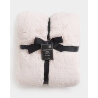 Luxury Faux Fur Throw Mink L