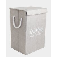 Collapsible Hamper Grey