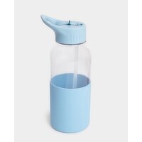 Silicone Bottle - 1 Litre Blue 