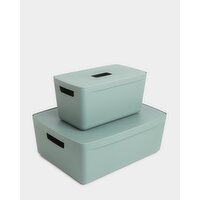 Smart Storage Box With Lid Sage S