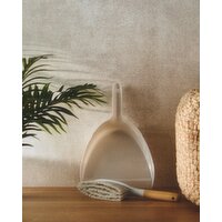 Bamboo Dustpan Set Stone 