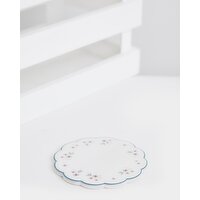 Carolyn Donnelly Eclectic Ceramic Coaster Cream